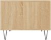 vidaXL Couchtisch Sonoma-Eiche 60x50x40 cm Holzwerkstoff 829255 Bild 5