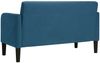 vidaXL Zweisitzer-Sofa Blau 109 cm Samt 4100586 Bild 5