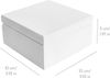 Creative Deco Aufbewahrungsbox mit Deckel 10x10x5 cm (0,5 cm) Erinnerungsbox Baby Bild 3