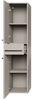 Badplaats Badezimmerschrank Florence 30 x 35 x 130 cm Cashmere - Hoch Badschrank mit 2 Türen und 1 Schublade Bild 2