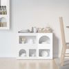 vidaXL Sideboard ELST Hochglanz Weiß 80,5 x 35 x 59 cm Holzwerkstoff 891328 Bild 4