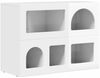 vidaXL Sideboard ELST Hochglanz Weiß 80,5 x 35 x 59 cm Holzwerkstoff 891328 Bild 2