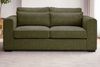 Sofa Canedo in khaki 2,5-Sitzer 200 cm Bild 2
