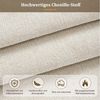 BlingBin Polsterbett 160x200 cm Doppelbett (1er Set, 1-tlg, Standard-Bett (ohne Hydraulik), Bett mit Lattenrost, gepolstertes Kopfteil, Beige Chenille Bild 3