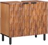 vidaXL Badezimmer Sets 2 pcs Akazie Braun Winish Massivholz Mango 3310036 Bild 2
