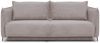 Selsey 'Amalfi' Sofa mit Schlaffunktion und Breitcord-Bezug, beige, ca. 90 x 226 x 105 cm Bild 3