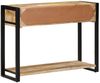 vidaXL Konsolentisch 100x35x75 cm Raues Massivholz Mango 4015929 Bild 5