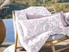 Irisette Florenz Premium Mako Satin Bettwäsche 155x220 Paisley rosa beere 8447-60 Bild 4