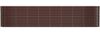 vidaXL Hochbeet Verzinkter Stahl 332x40x68 cm Braun 318910 Bild 3