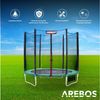 Arebos Trampolin-Randabdeckung Federschutz Ø427 cm, Randschutz, PVC und PE, Reißfest, Wetterfest, UV-resistente und wasserbeständige Bild 3