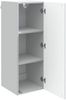vidaXL Wandschrank Weiß 33 x 34,5 x 90 cm Holzwerkstoff 898755 Bild 2