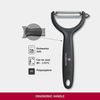 Victorinox | Universalschäler Duo Pack | extra scharf | Zackenschliffklinge | zweischneidig | ergonomischer Griff | Limited Edition Hellgelb Bild 3