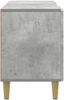 vidaXL TV-Schränk Betongrau 102 x 34,5 x 50 cm Holzwerkstoff 894698 Bild 5