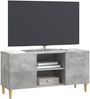 vidaXL TV-Schränk Betongrau 102 x 34,5 x 50 cm Holzwerkstoff 894698 Bild 2