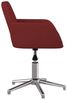 Bürostuhl Drehbar Weinrot Stoff [344715] Bild 4