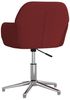 Bürostuhl Drehbar Weinrot Stoff [344715] Bild 5