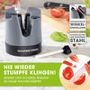 GOURMETmaxx Messerschärfer, 6x7cm anthrazit/schwarz Bild 2
