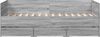 vidaXL Tagesbett mit Schubladen ohne Matratze Grau Sonoma 75x190 cm 3280837 Bild 4
