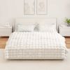 vidaXL Rutschfeste Decke aus Kunstkaninchenfell Olite 4 pcs Weiß 42021846 Bild 4