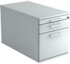 Rollcontainer TC20 80cm, 1 Schub, 1 HR, Schloss, RE Grau Bild 2