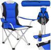 tectake Campingstuhl Klappstuhl mit Polsterung (Komplettset, 1 St), faltbar, gepolstert Bild 5