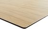 Esstisch Edge 200-300x100 Keramik Laminam® Sabbia Eichefarbig W-Gestell Effektfinish Titan Ausziehbar Bild 5