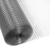 Home Nature Wohnkonzept Gartenzaun Maschendrahtzaun aus verzinktem Stahl, Silber, 12x12 mm Maschenweite, 1x10 m Bild 3