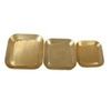 Orientalisches Tablett Prisma Gold 30x30 cm Bild 4