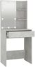 Schminktisch mit LED 60 x 40 x 140 cm Betongrau Bild 4