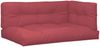 vidaXL Palettenkissen 5-tlg. Weinrot Stoff 3217140 Bild 2