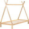 Kinderbett Tipi Kiefernholz DEVAY 90 x 200 cm Hellbraun Bild 4