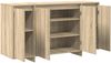 vidaXL Sideboard Sonoma-Eiche 135 x 41 x 75 cm Holzwerkstoff 3333888 Bild 5
