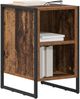vidaXL Nachttisch Altholz 39,5 x 30 x 50 cm Holzwerkstoff 886638 Bild 3