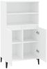 vidaXL Highboard Weiß 60 x 36 x 110 cm Holzwerkstoff [821228] Bild 4