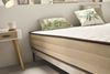 Moonia Bamboo Care Matratze Komfortschaum Weiß 180x200cm Bild 4