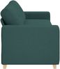 vidaXL 3-Sitzer-Sofa Dunkelgrün 220 cm Stoff 4105093 Bild 3