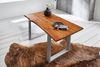 Tischplatte Baumkante Akazie cognac 140 x 80 cm Esra 76847413 Bild 2