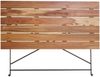 Biergartentisch HWC-J40, Klapptisch Gartentisch, Gastronomie-Qualität Akazie MVG-zertifiziert 120x60cm ~ naturfarben Bild 5