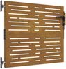 vidaXL Gartentor 85x100 cm Cortenstahl Quadratisches Design 153245 Bild 2