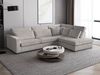Beautysofa Ecksofa mit dekorativen Kissen PARMA, im modernes Design, klassische Polsterecke inklusive Wellenfedern Bild 5