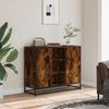 vidaXL Sideboard Räuchereiche 92x35x76 cm Holzwerkstoff 849016 Bild 3