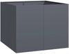 vidaXL Pflanzgefäß Anthrazit 100x100x80 cm Stahl 860824 Bild 2