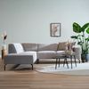 Bronx71 Ecksofa Kansas Chenille hellgrau links Bild 4