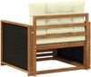 vidaXL Outdoor Mittelsofa Massivholz Akazie Natur 3438929 Bild 5