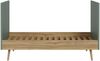 Babybett >Whenua < in Salbei/ Mauvella Eiche - 76,5x86x144,4cm (BxHxT) Bild 4