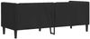 vidaXL Sofa Schwarz 194 x 74,5 x 70,5 cm PVC 42013015 Bild 5