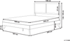 Bett mit Lattenrost ISTRES 180 x 200 cm Holz Heller Holzfarbton Bild 2