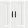 Küchen-Hängeschrank, Wandschrank Lucca Weiß Holzwerkstoff Bild 5