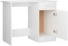 vidaXL Schreibtisch mit Schublade, Spanplatte, Weiß, 100 × 50 × 76 cm Bild 5