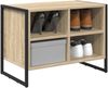 vidaXL Schuhschrank mit Speicher Sonoma 60 x 35 x 44 cm Holzwerkstoff 886457 Bild 3